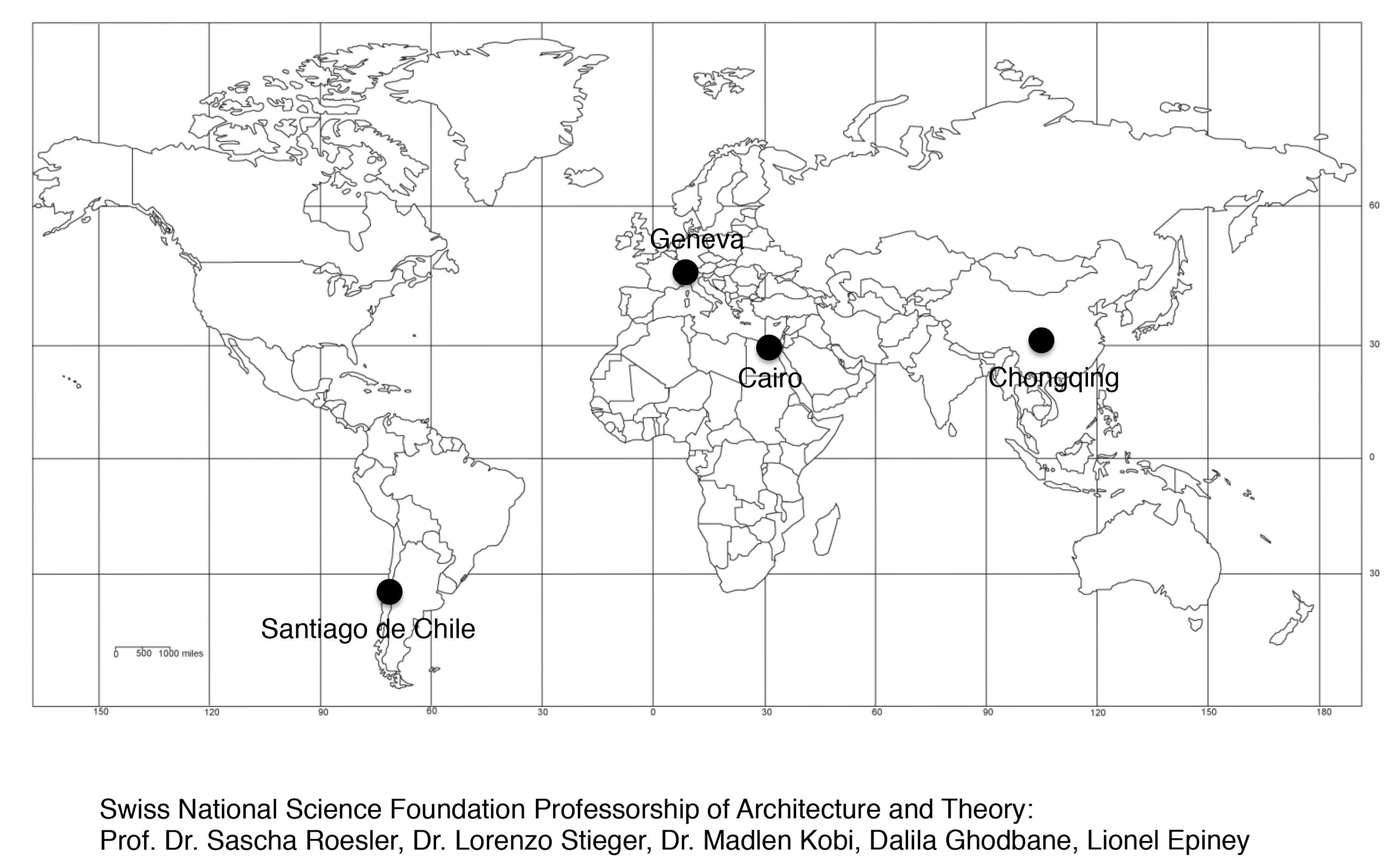 Case Study Locations of the Research Project 