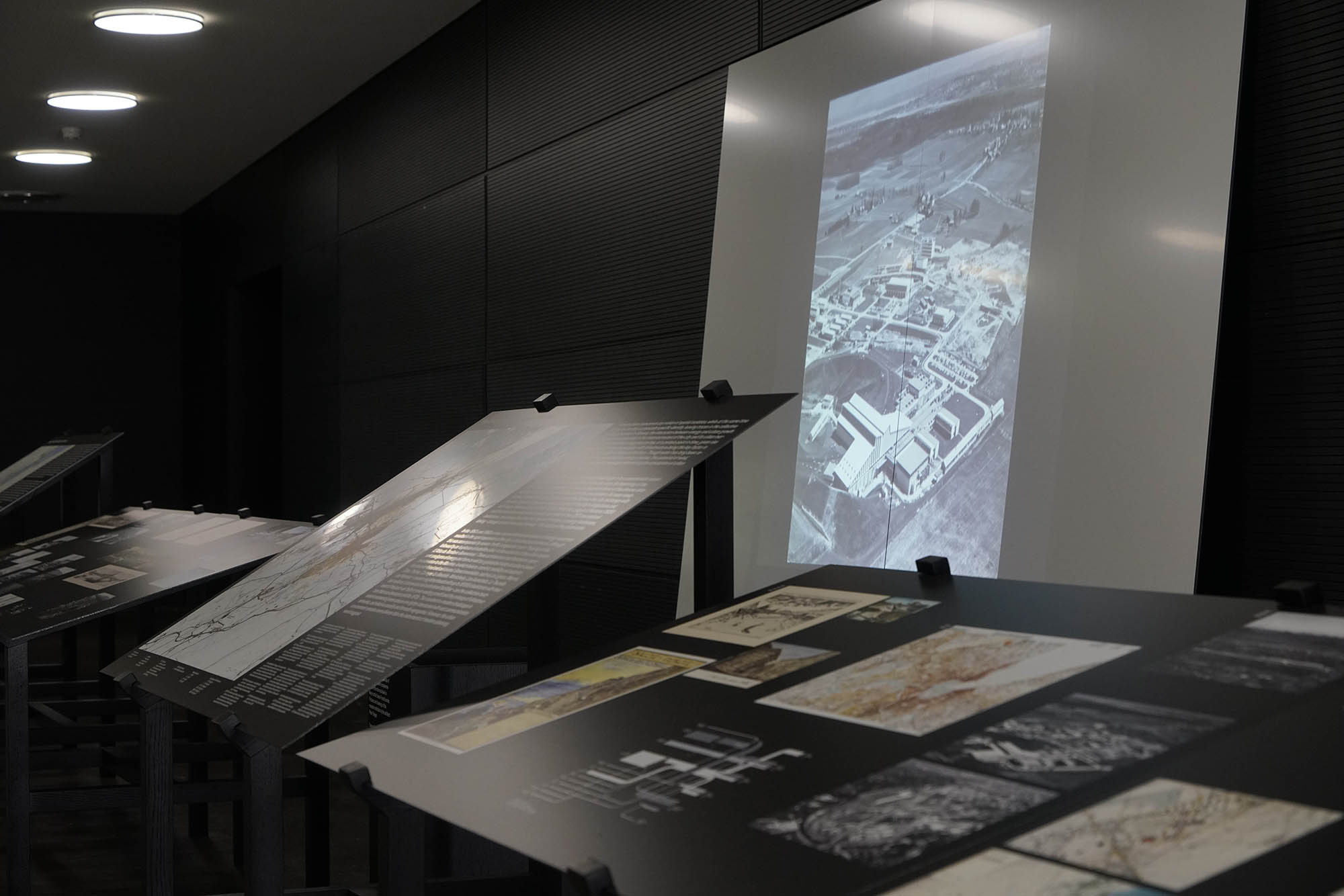 The City as Energy Landscape, exhibition curated by Sascha Roesler and Lorenzo Stieger, Accademia di architettura, Mendrisio (Switzerland), Sep. 14-Oct. 31, 2020. Photo: Katja Jug